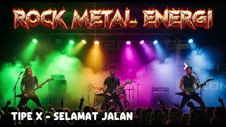 tipe x selamat jalan versi rock metal energi