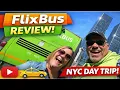 Trying FlixBus for the First Time to New York City FULL FLIXBUS REVIEW