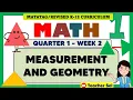 Download Lagu MATH 1 QUARTER 1 WEEK MATATAG / REVISED K-12 MEASUREMENT AND GEOMETRY