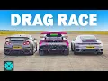 Download Lagu 1,100hp GTR v 911 Turbo v 820hp Rallycross 1/4-mile RACE