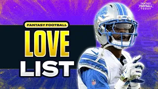 13 Players Fantasy Football Experts LOVE for 2026 Jameson Willis Coker Schultz More
