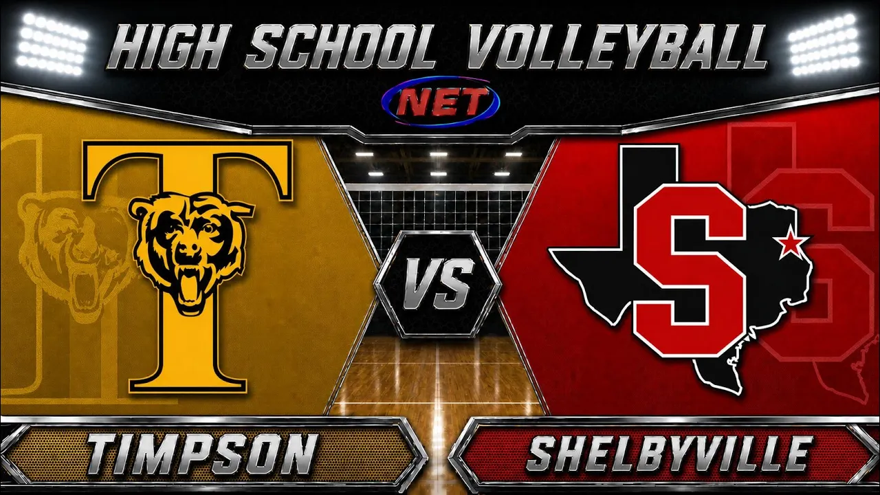 HS Volleyball: Timpson vs Shelbyville