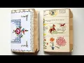 Vintage dictionary linen journals
