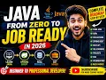 Java From ZERO to JOB READY in 2026 Complete Java Developer Roadmap