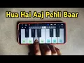 Download Lagu Hua Hai Aaj Pehli Baar Piano Tutorial #shorts