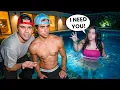 STALKER FAN Broke Into Our Swimming Pool