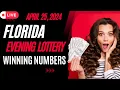 Florida Evening Lottery Drawing Results - Pick 2