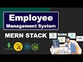 Complete MERN Stack Project Employee Manager App React Express MongoDB