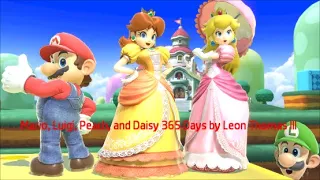 mario luigi peach and daisy 365 days by leon thomas iii