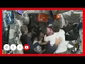 Lagu Nyílik a zsilipajtó! Videón, ahogy Kapu Tiborék megérkeznek a Nemzetközi Űrállomásra