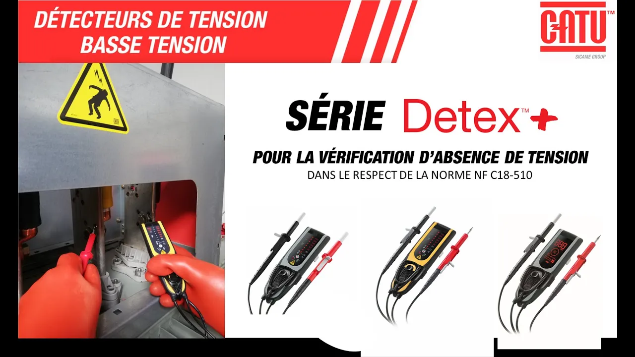 Détecteurs de tension basse tension