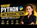 Python Tutorial for Beginners in Hindi Introduction to Python Python Course 2026 Lecture 1