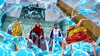 AMV One Piece MARINEFORD Battle Runnin Adam Lambert 
