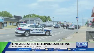 1 woman injured 1 man arrested after Winchester Road shooting