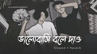 Bhaloshi Bole Dao ( Slowed x Reverb ) Ahmed Abir |  ভালোবাসি বলে দাও | Piran Khan | Bangla Song