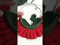 Ruffled Knitted Christmas Tree knitting patterns