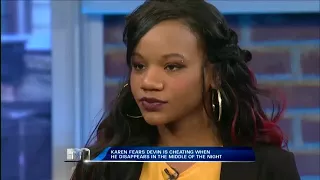 He follows too many big booty twerkalicious girls on Instagram The Maury Show