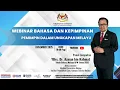 Lagu WEBINAR BAHASA DAN KEPIMPINAN : PEMIMPIN  DALAM UNGKAPAN MELAYU