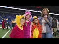 Angela Buchman visits with kids at the Colts For the Boo Halloween party