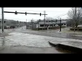 Icy conditions on Hendersonville Road in Asheville