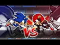 Lagu Sonic vs Mighty - Sonic sprite-animatie (Geanimeerd door mini..)