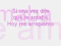 Si Una Vez -Selena Lyrics