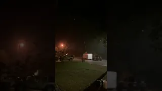 Storming in Burnet TX