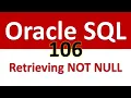 SQL for Beginners 106 Retrieving NOT NULL Values