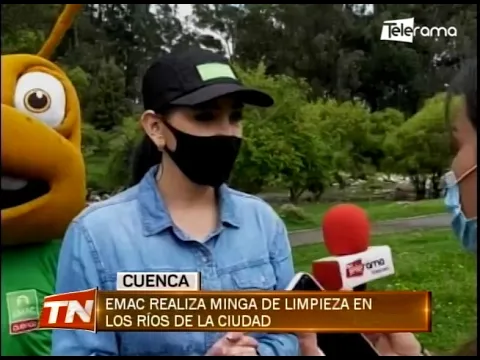 EMAC realiza minga de limpieza en los ríos de la ciudad