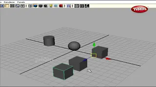 Working with Groups Hierarchies Duplicating Objects Maya Tutorial