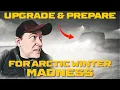 Lagu VAN UPGRADES voor het overleven van kamperen in de arctische winter tijdens sneeuwstormen, sneeuw...