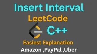 Insert Interval LeetCode Easiest Solution C Problem 57