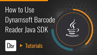 How to Use Dynamsoft Barcode Reader Java SDK Dynamsoft Tutorial