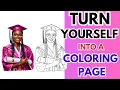 Turn Any Picture into A Coloring Page