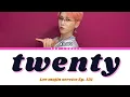 [Leemujin Service] BOYNEXTDOOR RIWOO 'Twenty' | Colour-coded Lyrics (rom/han/eng)