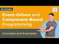 Event-Driven and Component-Based Programming Dev Concepts