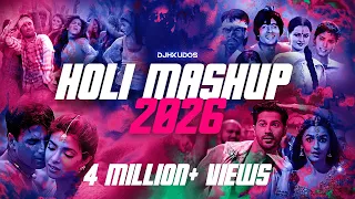 holi mashup 2026 dj h kudos holi bollywood songs holi special party songs