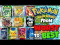 Every Pokemon Game Ranked Worst to Best