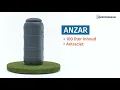 Lagu Regenton 100 liter antraciet Anzar
