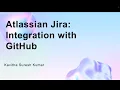 Atlassian Jira Integration with GitHub