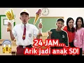 Download Lagu TANTANGAN 24 JAM JADI ANAK SD! ARIK BERBURU SEMUA JAJANAN JADUL! | Mikael TubeHD