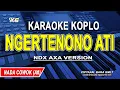 Download Lagu NGERTENONO ATI - Karaoke Koplo Nada Cowok (NDX AXA VERSION)