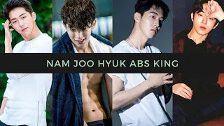 top 7 nam joo hyuk hottest abs moments thirst trap abs