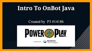 Intro to OnBot Java