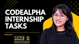Codealpha internship task projects CodeAlphaOfficial