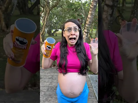 Surprise inside the pregnant woman's potato😰😱😵#funny #funnymoments #comedy #color #like #shorts
