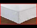 Greenland Home Paisley Quilted Bed Skirt Queen White