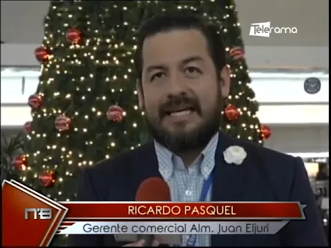 Actividades navideñas almacenes Juan Eljuri
