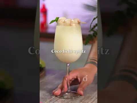 Coco lichi spritz | kiwilimón recetas