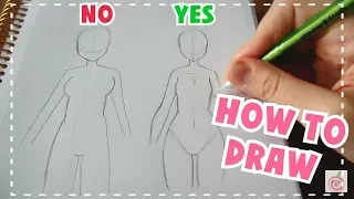 HOW TO DRAW Female Body Tutorial